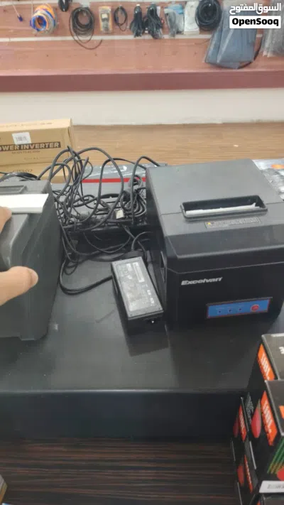 للبيع جهاز مبيعات ينفع للمحلات التجارية بكامل مرفقاته 2