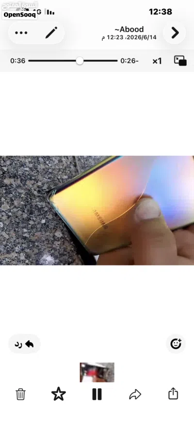 للبيع جهاز Samsung Galaxy S21 Ultra نسخة أمريكية، سعة 128 جيجا، 12 جيجا رام، الاستخدام بنات خفيف جد 4
