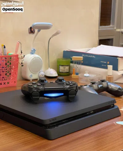 PS4 SLIM 5G STANDARD Edition – Online عليها مكتبه العاب اكثر من 160 لعبه 2026 4