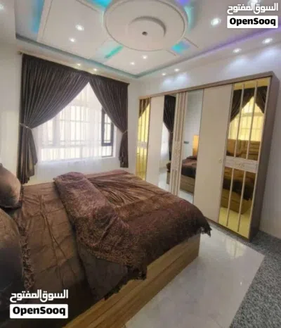 شقق VIP مفروشة - أول ساكن للإيجار (بيت بوس) 3 غرف 2