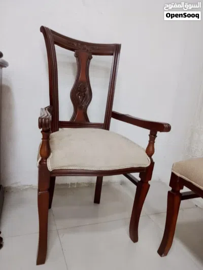 غرفة سفرة ميدااس قطعتين كوالتي عالي خشبا زااان بالكامل 4