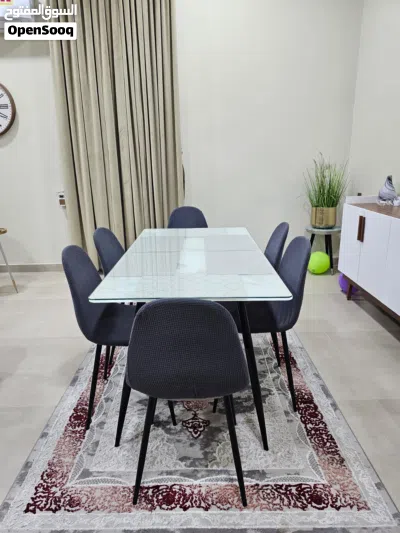 6-Seater Dining Table Set for Sale 4