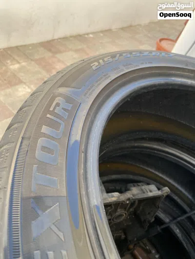 3 تواير مستعمله قياس 17 3 Used tires size 17 3