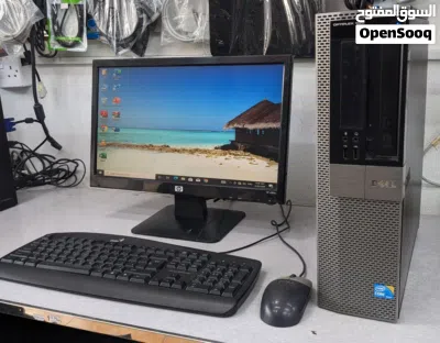 DELL i5 Computer Set 8GB Ram 120GB SSD + 320GB HDD With 19 Monitor Ready To Use 4