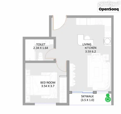 FreeHold! Own Flat in Azha Residence in Madinat Sultan Haitham/تملك حر !! تملك شقة في مشروع ازهى في 2