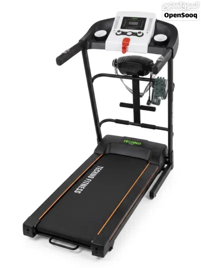 للبيع جهاز مشي كهربائي (Treadmill) بحالة ممتازة استعمال خفيف جدًا شاشة رقمية لعرض الوقت والسرعة 2