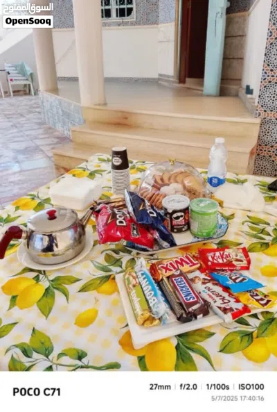 استراحة في غنيمة للايجار بجنب البحر 3