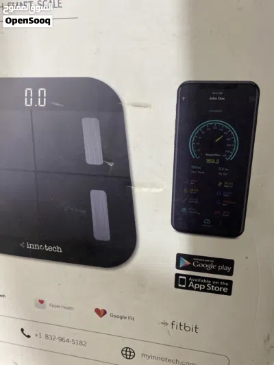 Inn tech جهاز قياس الوزن و الحراره و اشياء اخره تابعه للرياضين 4