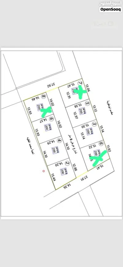 قطع اراضي سكنية في الجدادعة 3