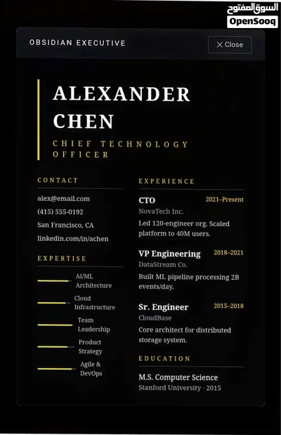 Professional Resume/CV maker 4