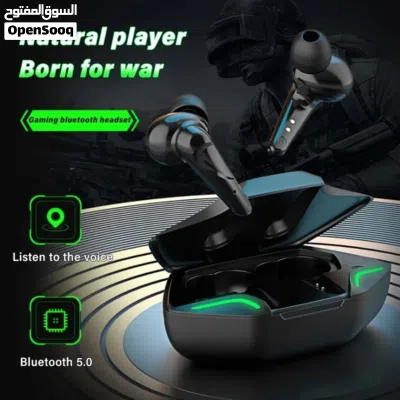 بلوتوث قيمينق ايربودز مع اضاءة YIBOYI Q35 BLUETOOTH GAMING RGB EARBUDS 3