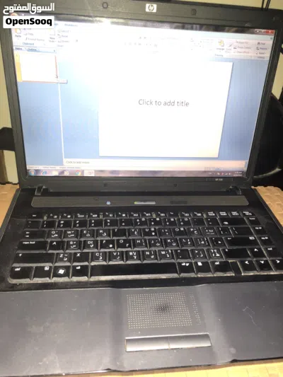 لاب توب hp ب 15 دينار شغال 100% 2