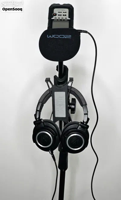 Professional Voice Recording Kit – ZOOM H4N PRO, AUDIO TECHNICA M50X 3