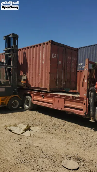 للبيع containers عشرين وأربعون قدم ( حاويات ) كونتينر مستعمله وبحاله جيده جدا موجوده بعمان 4