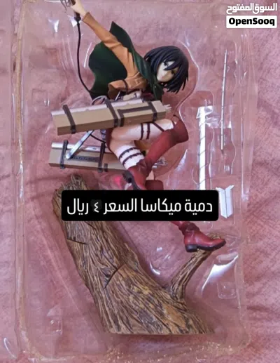 شخصيات إنمي ون بيس وسيوف خشبية (إنمي قاتل الشياطين) كمية محدودة 3