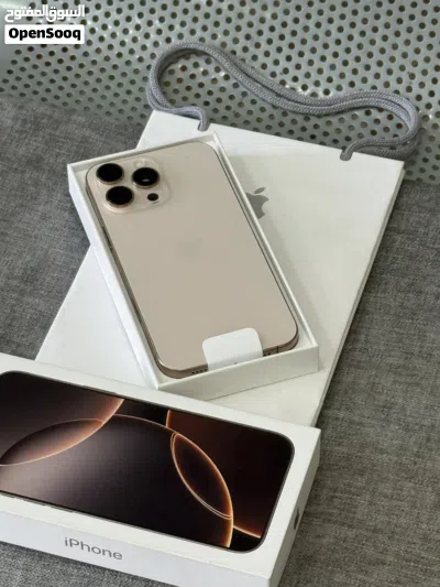 ايفون 16 pro max جديد 1TB ضمان ابل كير 4