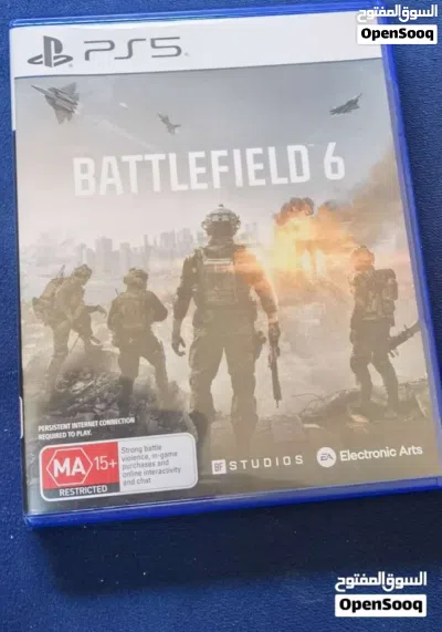 Battlefield 6 ps5 شبه جديد استعمال اسبوع 2