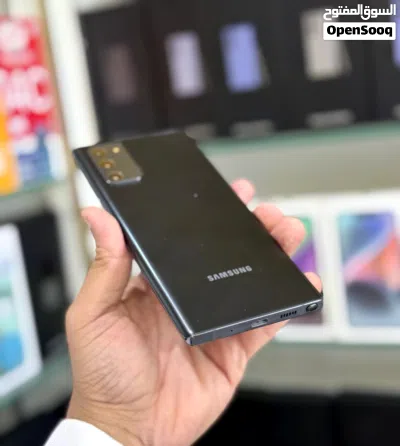 أقوى عرض : Samsung note 20 5G 256gb هواتف بحالة الوكالة بدون شوخ أو مشاكل بحالة الوكالة م الضمان 3