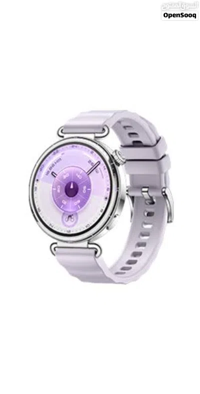 HUAWEI WATCH GT6 ( 41M ) LAVENDER NEW /// ساعه هواوي جي تي مقاس 41 ملي الجديد لون نهدي 4