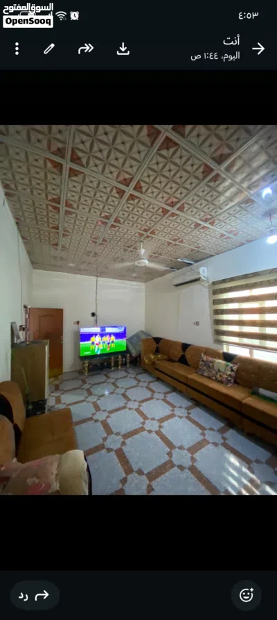 مزرعة للبيع مرتسم بيها بيت جاهز السكن 4غرف مع ديوان خارجي 14 متر مع الصحيات وتحتوي على نخيل أصناف مت 3