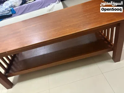 Medium size wooden two layered table 3