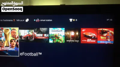 PS4 + ايفون 7 بلس +ماوس وكيبورد 2