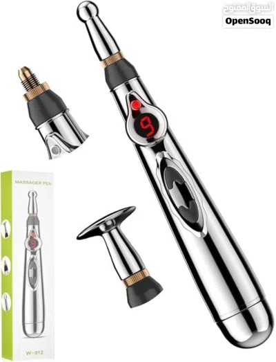قلم مساج كهربائي لتحفيز العضلات ونقاط الضغط – Electronic Massage Pen – Acupressure & Muscle Stimula 2