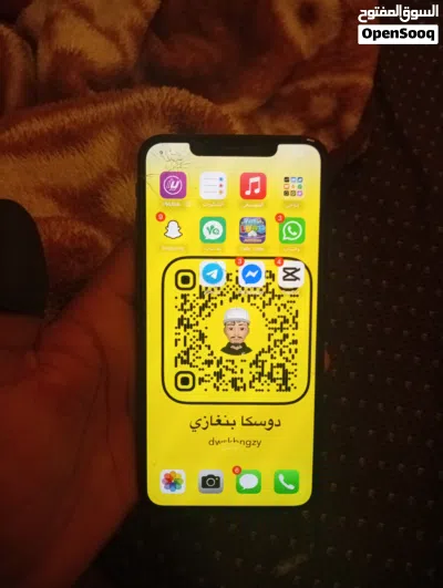 ايفون إكس اس ماكس للبيع الهاتف مستعمل استعمال نضيف ومش مفتوح البطارية 73 الأصلية ومش مغير شاشة 2
