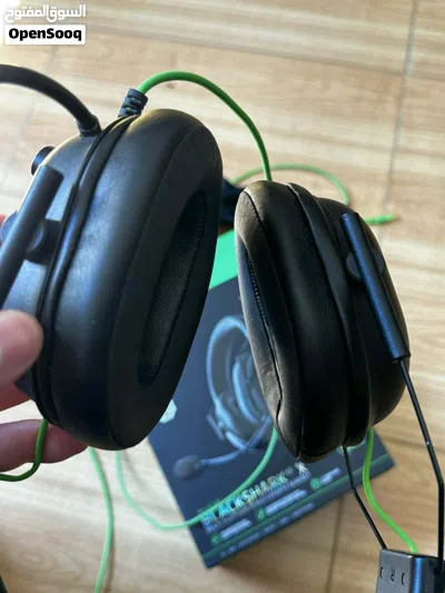 Razer BlackShark V2 X Wired 7.1 Surround Sound-50mm Drivers 3.5mm سماعة ريزر 3