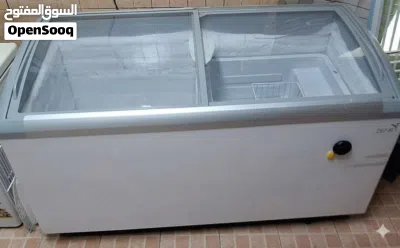ZENET Glass Door Freezer Showcase 600L 2