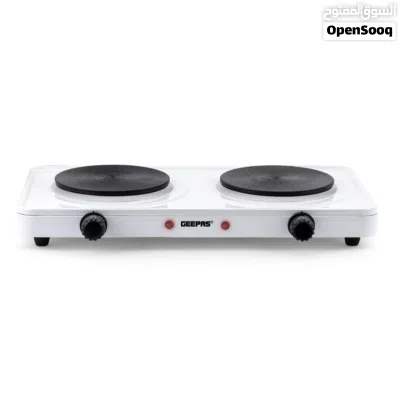 Geepas Dual Electric Hot Plate موقد جيباس الكهربائي المزدوج 2