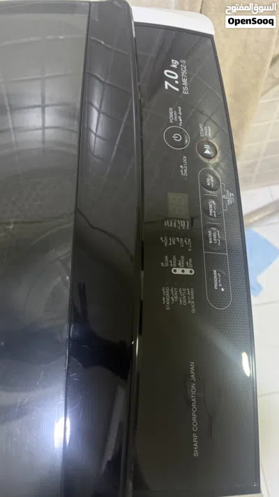 Looks new condition Sharp washing machine with 2 year extended replacement guarantee 4
