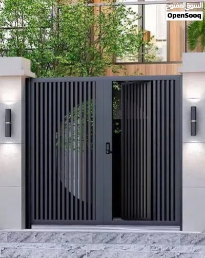 Iron doors are made. Contact us if you need it. WhatsApp نصنع أبوابًا حديدية. تواصل معنا إذا كنت بحا 4