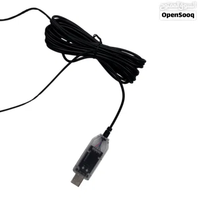ضوء ليد ديناميكي للسيارة بتصميم عين الشيطان يعمل بمنفذ USB 3
