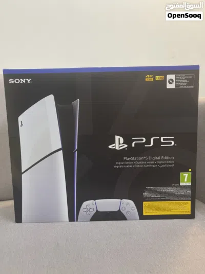للبيع PlayStation 5 Slim Digital Edition 1TB استخدام شهر _ one month Use 2