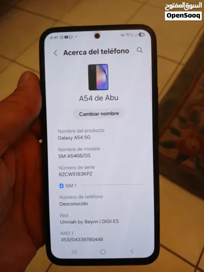 Samsung A54 5G 4