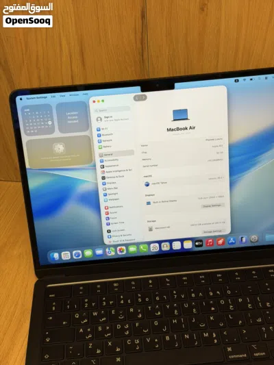 MacBook Air 2024. M3-Chip. 16 RAM. 256 SSD. 13.6-inch 4