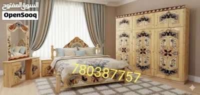 غرف نوم خشب سويدي يوجد نقشات ملونه او نقشات صافي اختر المناسب لك 3