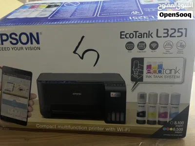طابعة إبسون L3251 شبه جديدة 4