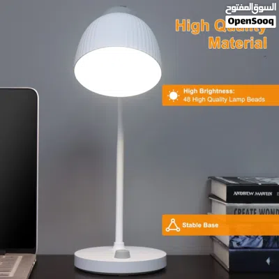 تيبل لامب لاسلكي قابل للتعديل اضاءة LED للمكتب بدرجات اضاءه مختلفه 4
