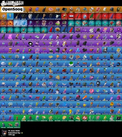 للبيع حساب 200+Skin 3
