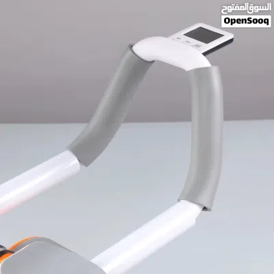 جهاز تمرين البطن المطور مع شاشه إلكترونيه و بساط للتمارين كفاله سنه rebound wheel 4