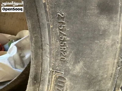 اطارات تويوتا تندرا ودودج امريكيات مستعملات 20/55/275 3