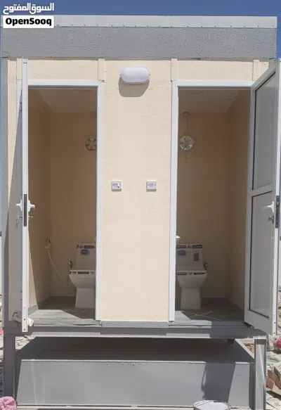 Portable Toilet Cabin – Ready to Use, Plumbing Installed 2