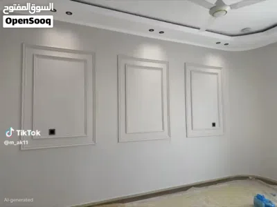 ديكورات داخلية وخارجية .جبس بورد .سحب معجون .ترميم .سقوف ثانوية.معرض بلازما 2