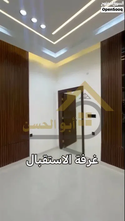 شقة حديثة للايجار طابق اول في منطقة ياسن خريبط مساحة 100 4