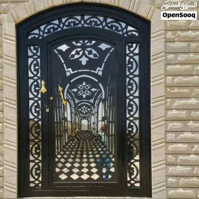 ابواب رائيسيه وبوابات جرش ودكاكين بزخرفة اليزر 3