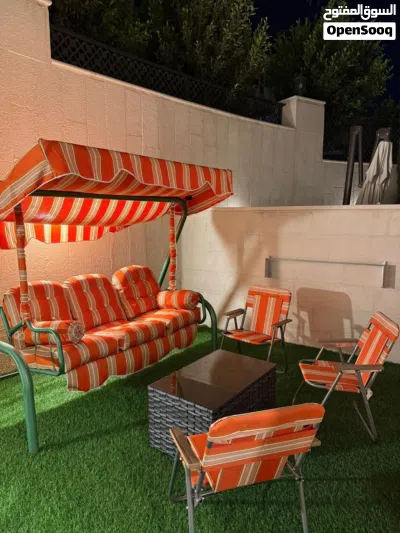 شقة مفروشة فاخرة مع ترس - ام السماق / غرفتين 100م2 Furnished Luxury Apartment w/ private terrace 4