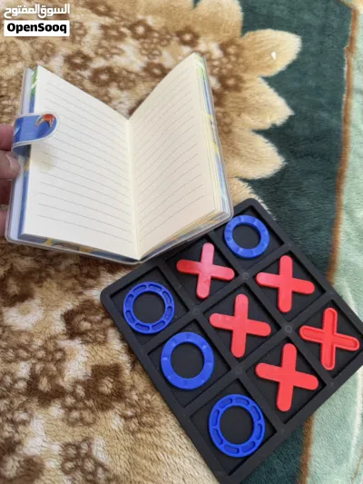 للبيع لعبة xo ودفتر ملاحظات 2