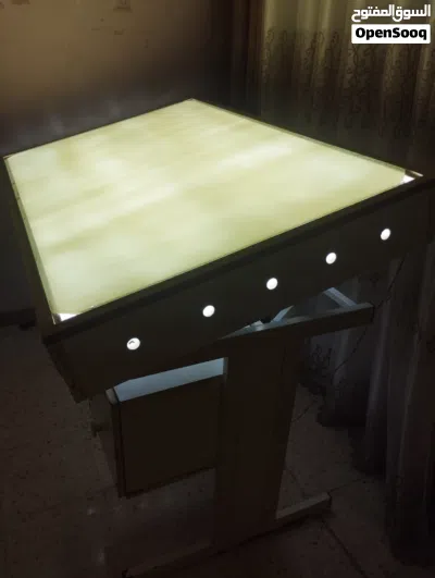 مرسم شف هندسي مضاء مقاس 129×80 سم 4